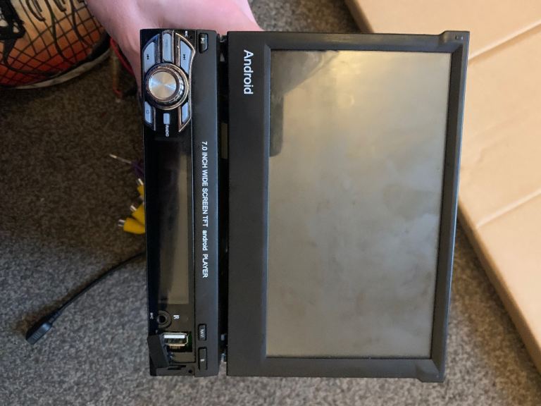 Android CAR CD FLIO OUT 7” SCREEN 