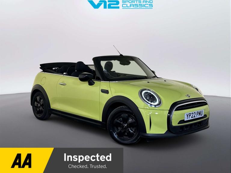 2022 MINI Convertible 1.5 Cooper Classic 2dr Auto CONVERTIBLE PETROL Automatic