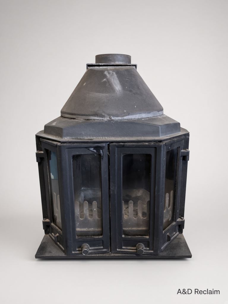 Antique Dovre 1800s Cast Iron Log Burner