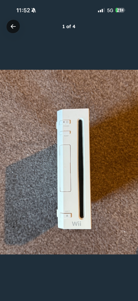 Nintendo Wii no controller 