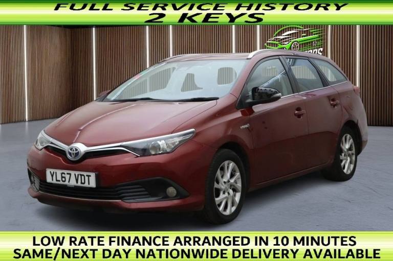 2018 67 TOYOTA AURIS 1.8 VVT-H ICON TOURING SPORTS 5DR PETROL HYBRID CVT EURO 6 