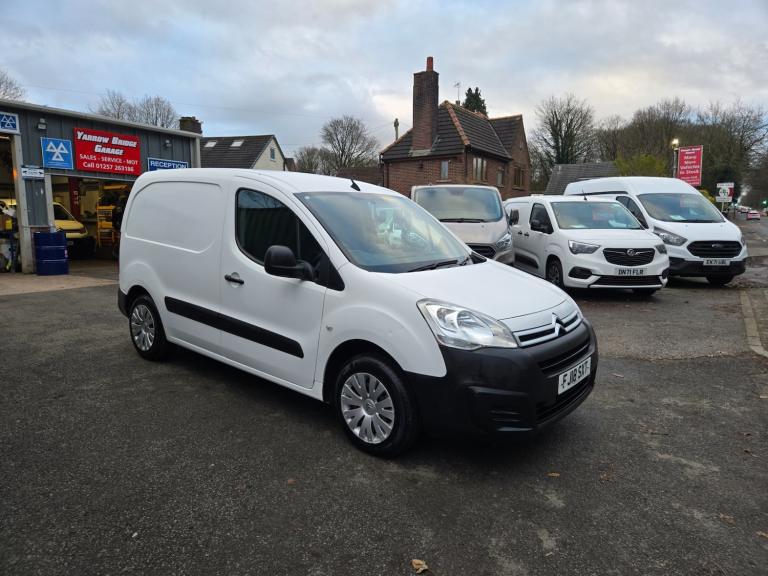 2018 Citroen Berlingo 1.6 BlueHDi 625Kg Enterprise 75ps PANEL VAN Diesel Manual