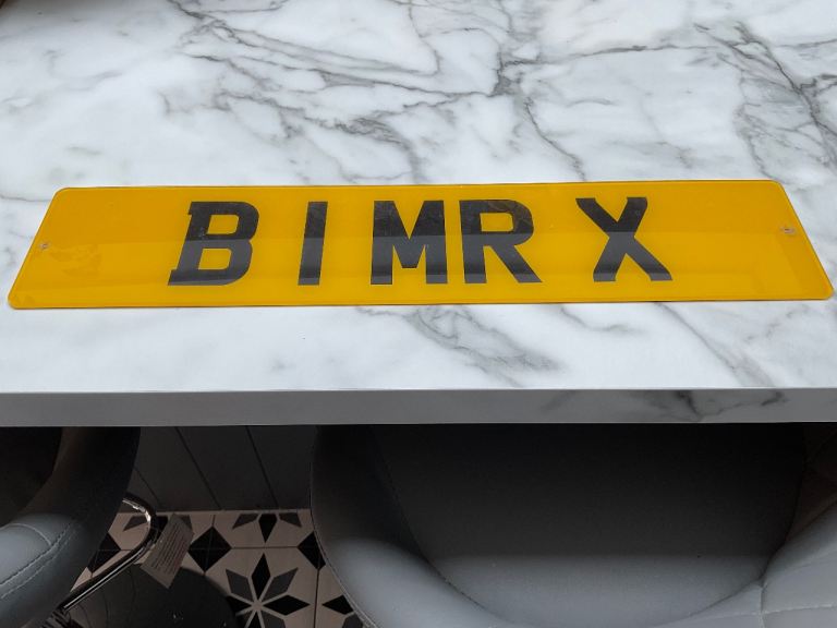 Personalised Number Plates to buy separately or together