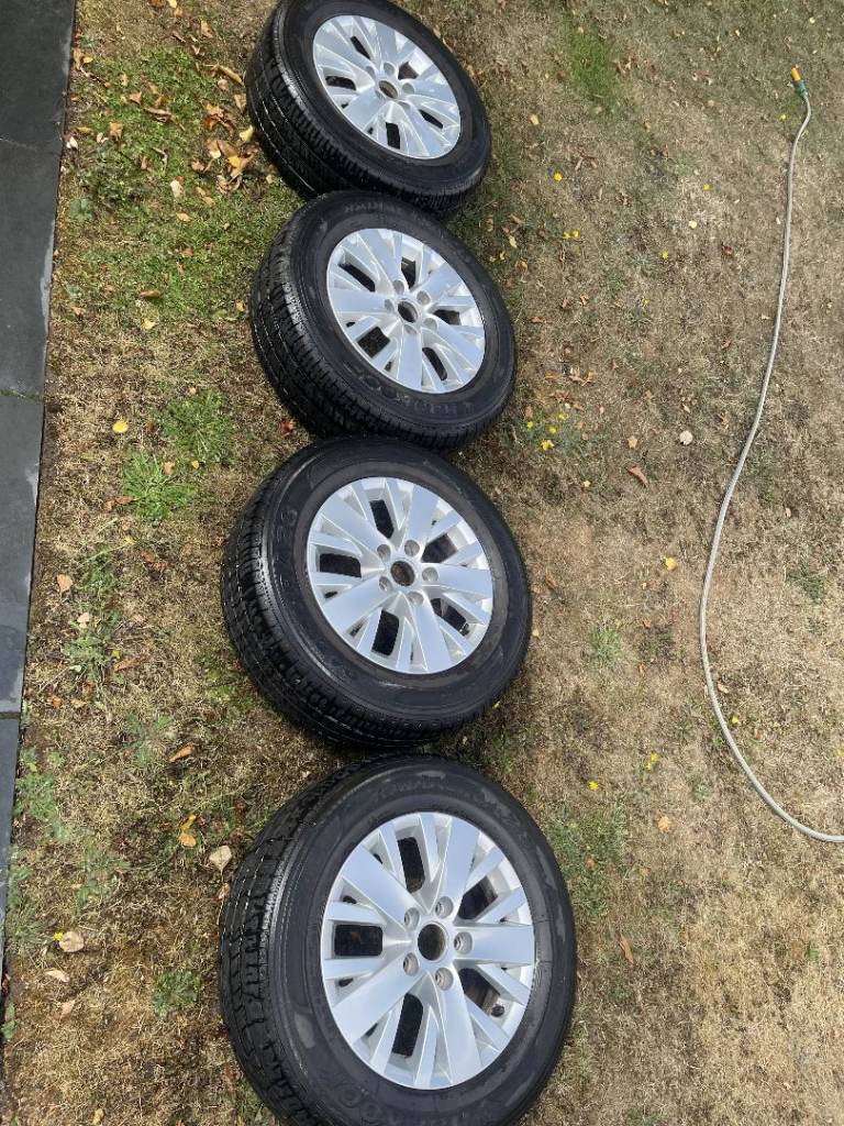 VW T5 / T6 16" Alloys with Hankook Load Rated Tyres 
