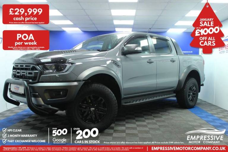 2022 72 FORD RANGER 2.0 ECOBLUE RAPTOR PICKUP DOUBLE CAB 4DR DIESEL AUTO 4WD EUR
