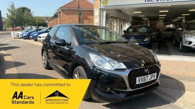 2018 DS Automobiles DS 3 1.2 PureTech 82 Connected Chic 3dr HATCHBACK Petrol Manual