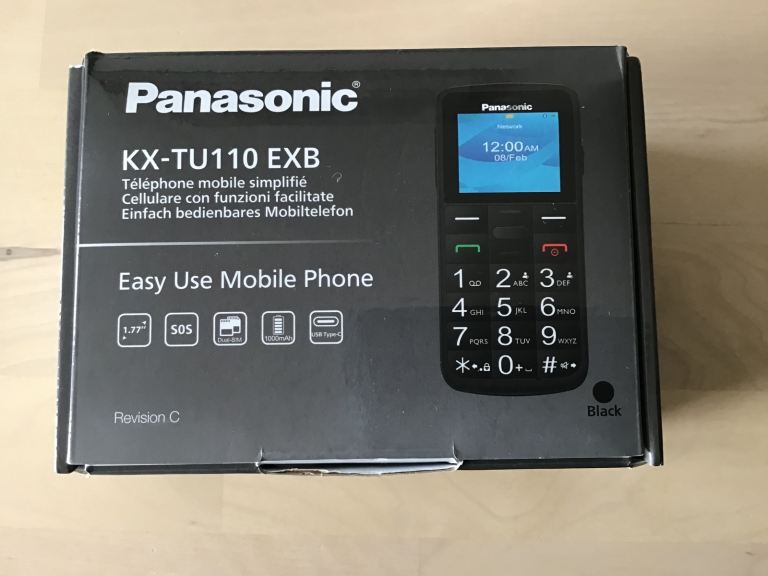 Unused Panasonic simple Mobile Phone