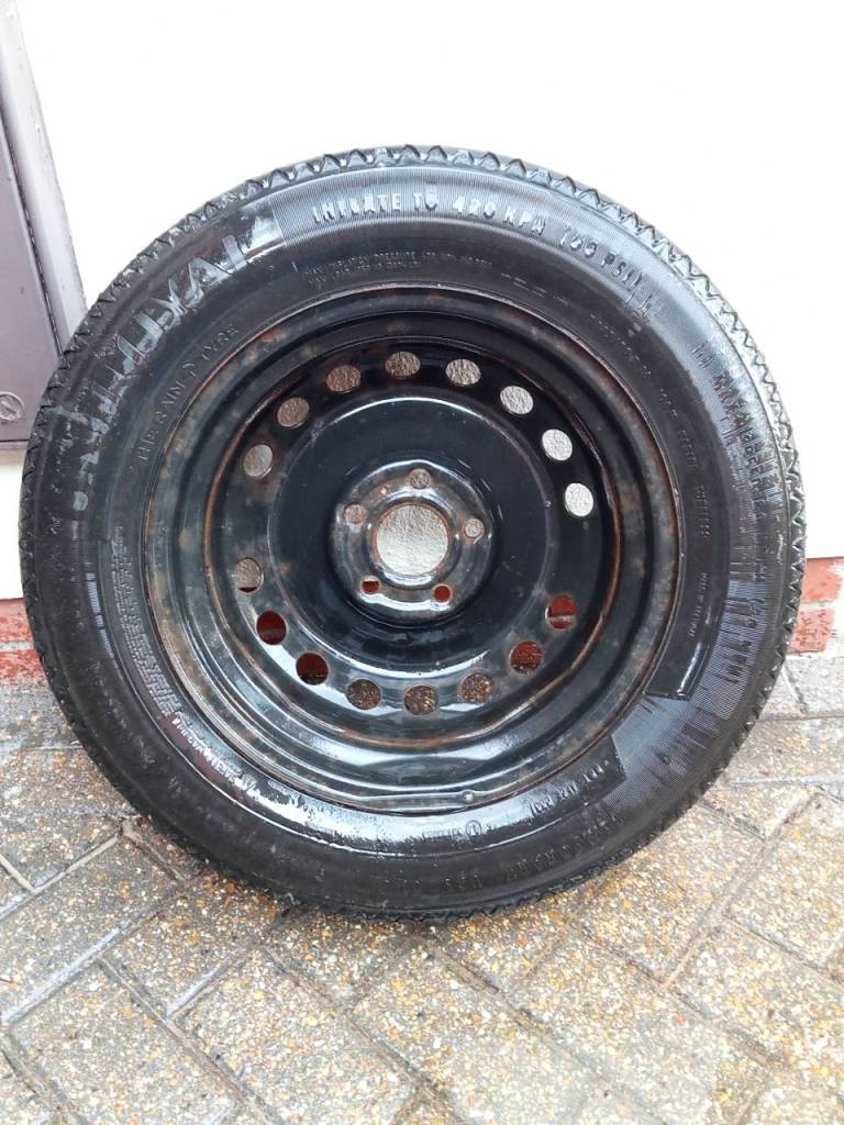 Bargain £125 OVNO NEVER USED 1 X NEW The UNIROYAL T145/90 R16 106M is a common space-saver