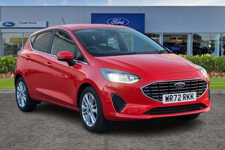 2022 Ford Fiesta 1.0 EcoBoost Hybrid mHEV 125 Titanium 5dr Manual Hatchback Petrol Manual