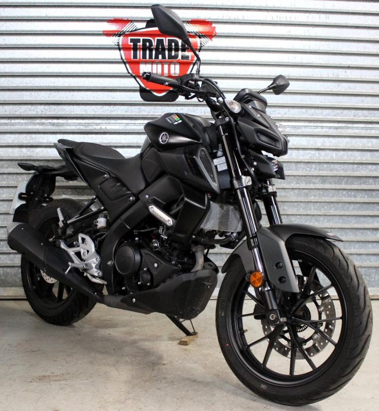 2023 73 YAMAHA MT 125 ABS MT125 NEW SHAPE TFT SCREEN TRADE SALE NEW MOT BLACK 2K