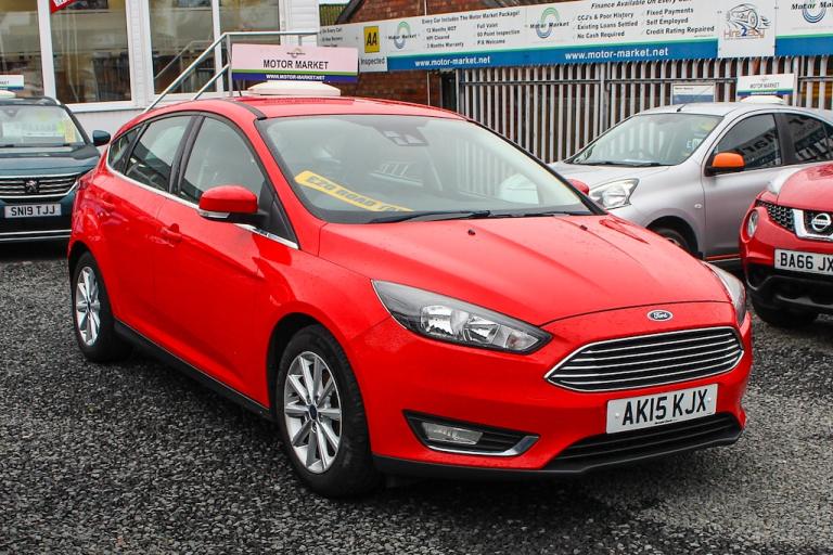 2015 Ford Focus 1.0 EcoBoost 125 Titanium 5dr HATCHBACK PETROL Manual