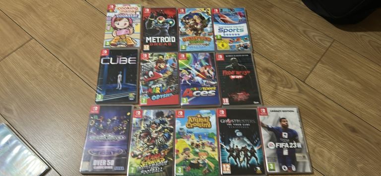Nintendo switch games   -30 pounds each - Mario Zelda donkey Kong  animal crossing cooking mama 