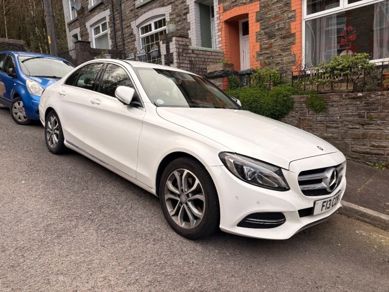 Mercedes C Class Saloon White Diesel 2014/64 