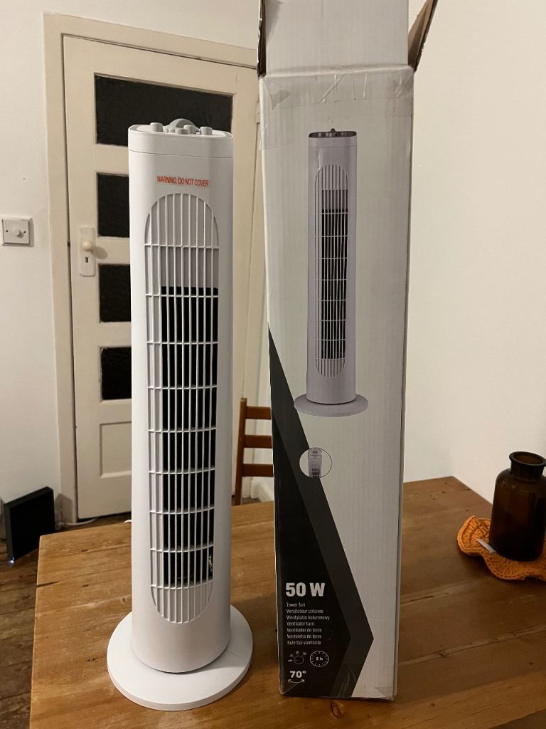 75cm Oscillating Tower Fan