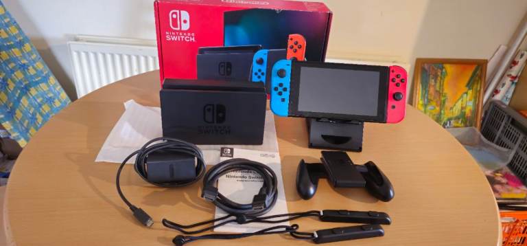 Nintendo switch console 