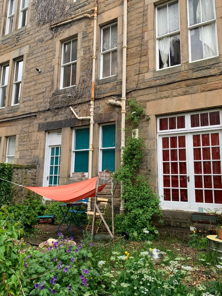 Garden flat in Comely Bank Wdinburgh