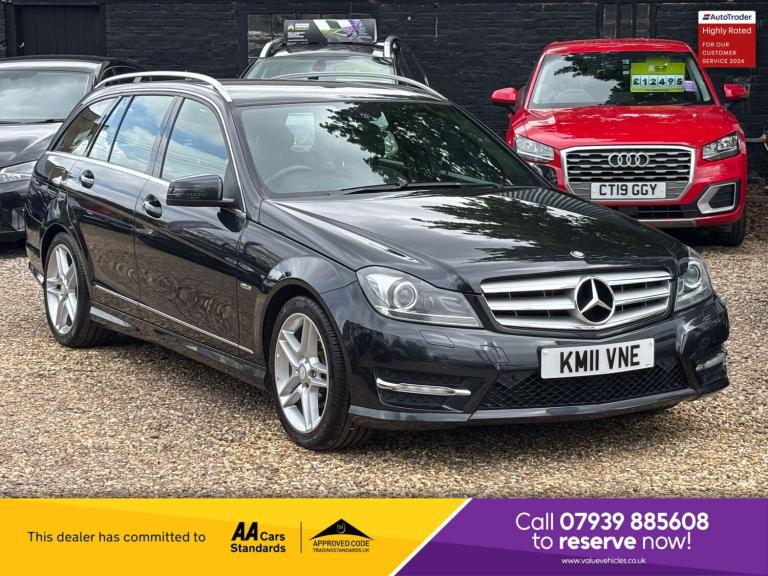 2011 Mercedes-Benz C Class 2.1 C220 Sport CDi BlueEfficiency Auto 5dr Estate Diesel Automatic