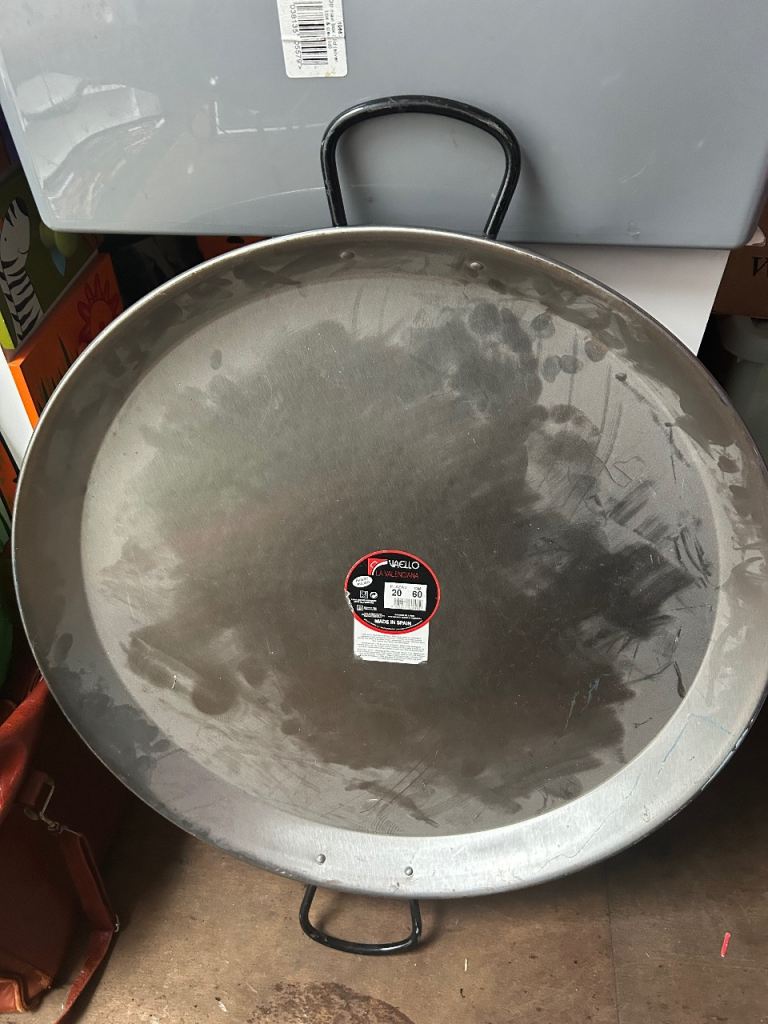 New Vaello La Valenciana Paella Pan 60cm - Made in Spain