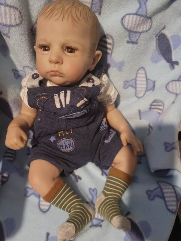 Reborn baby boy doll