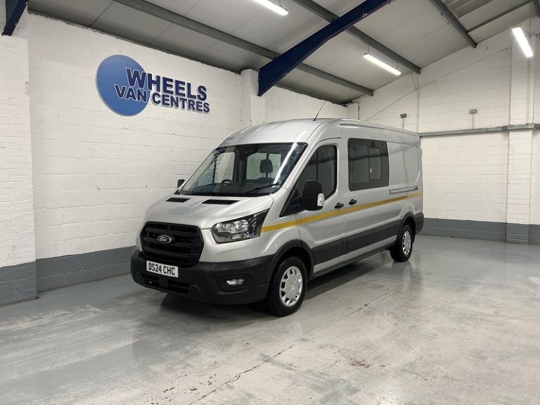 2024 Ford Transit 2.0 350 EcoBlue Trend Crew Van Double Cab 5dr Diesel Manual L3 H2 Euro 6 (s Com...