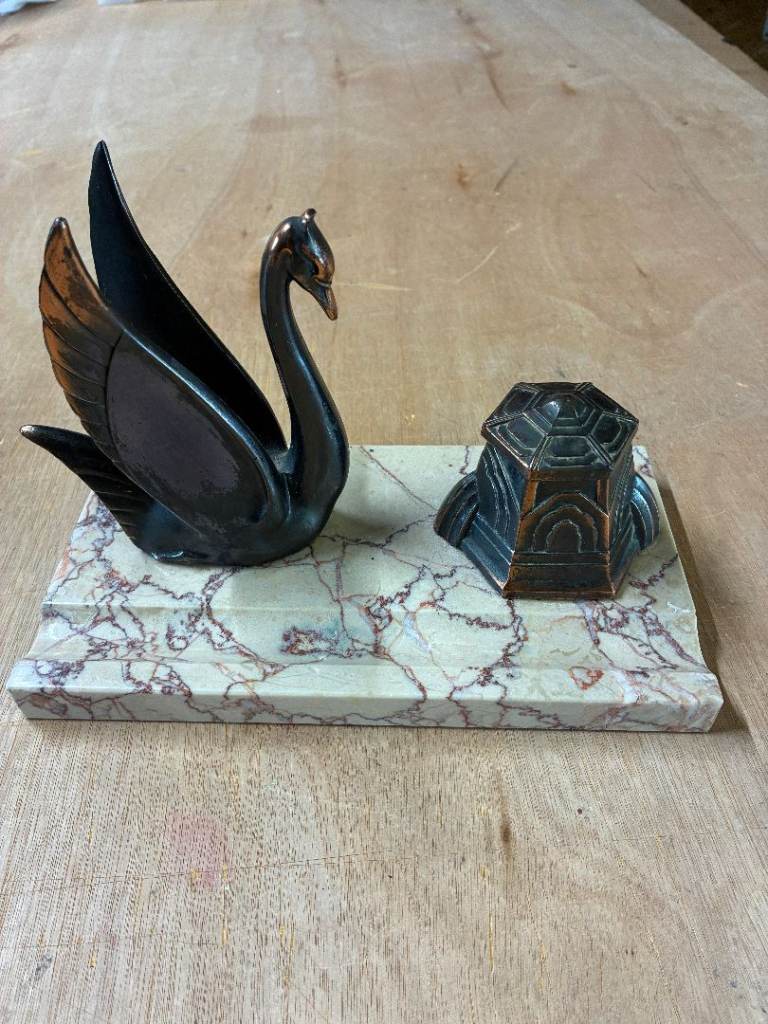 Art Deco Ink Stand.