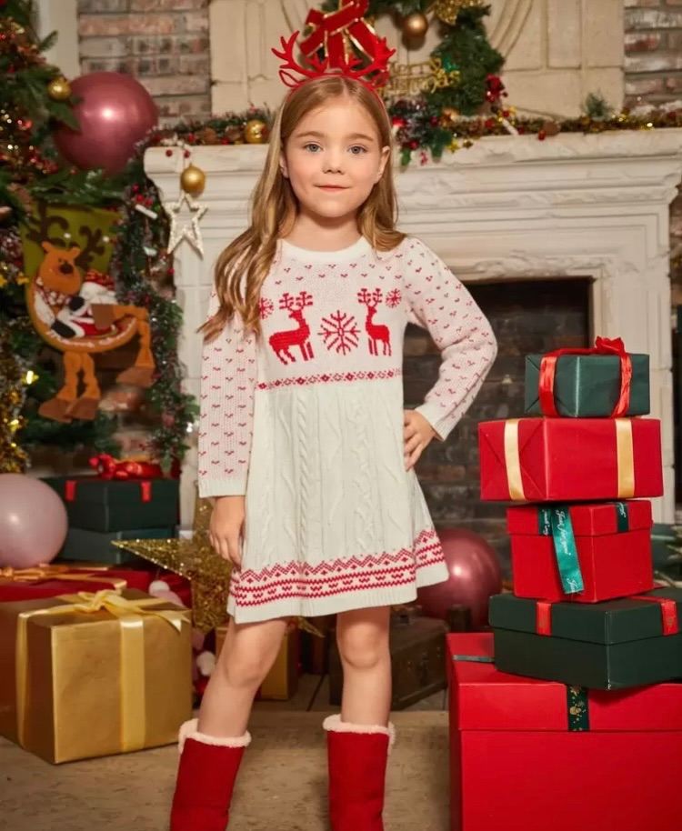 Christmas Jumper - 5 years old kid girl