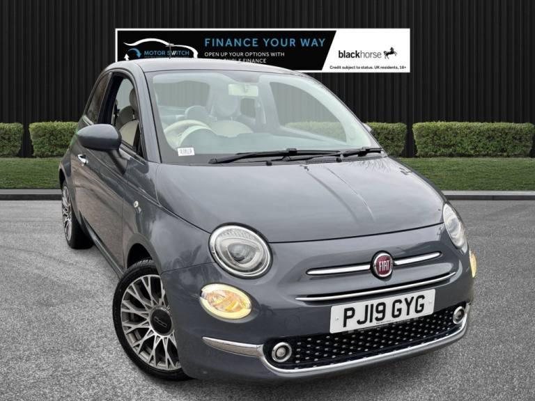 2019 19 FIAT 500 1.2 LOUNGE HATCHBACK 3DR PETROL MANUAL EURO 6 (S/S) (69 BHP)