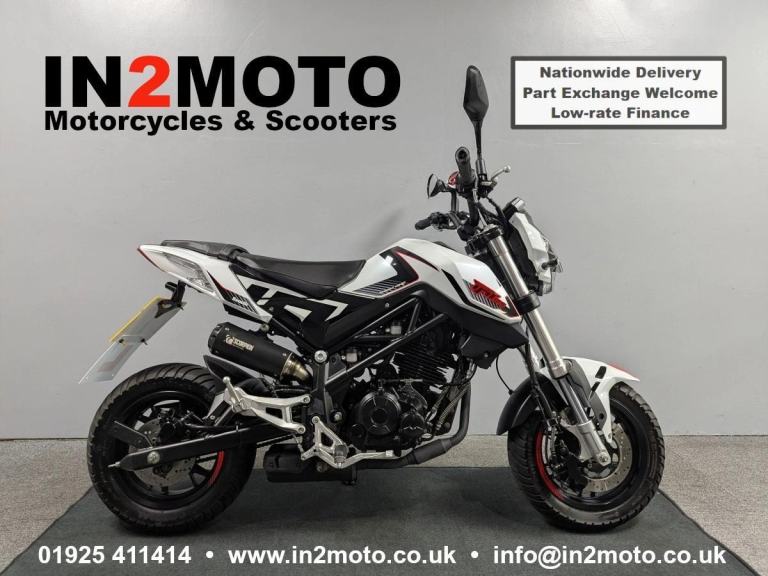 2024 (24) Benelli TNT 125 in White