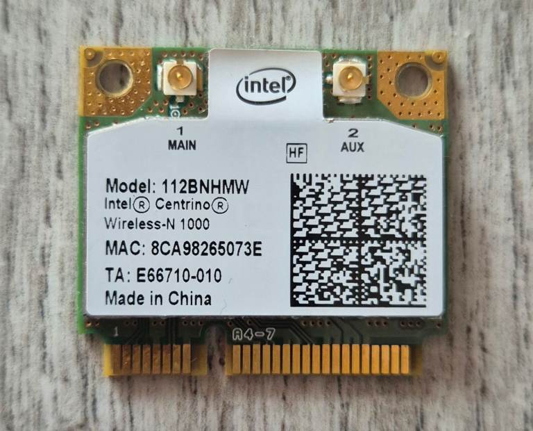 image for 112BNHMW Intel Centrino Wireless-N 1000 Wifi Card