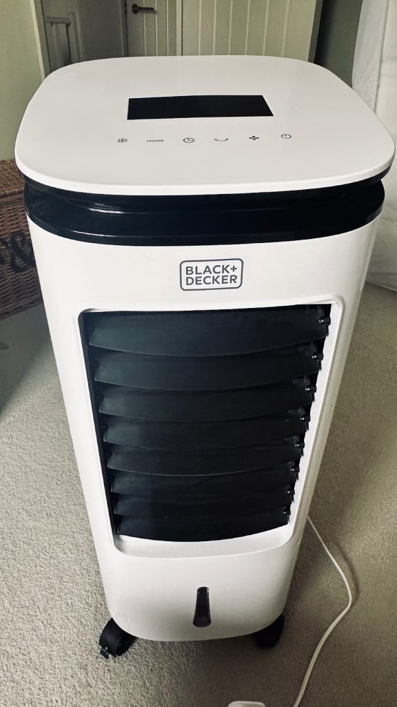 BLACK+DECKER BXAC65002GB Air Cooler - White, Good Condition