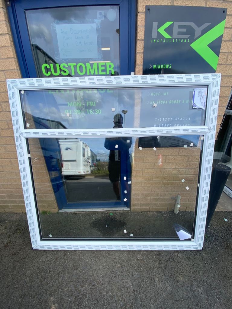 Brand new upvc pvc window
