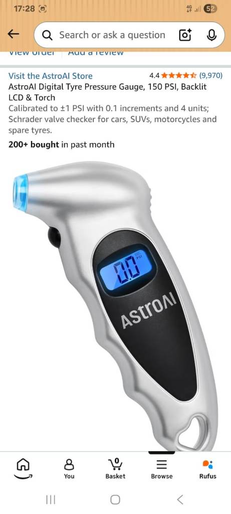 Tyre gauge 