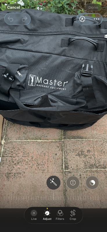 Master massage bench 