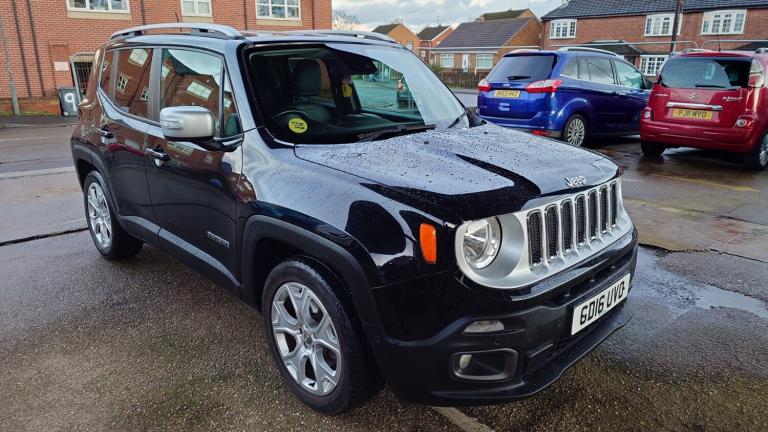  JEEP RENEGADE 1.6 Multijet Limited 5dr, Leather, ULEZ, Heated Steering Wheel