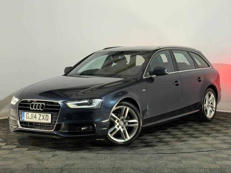 2014 AUDI A4 S LINE 2.0 DIESEL TDI ESTATE 1 PREVIOUS OWNER £165 TAX 60+ MPG