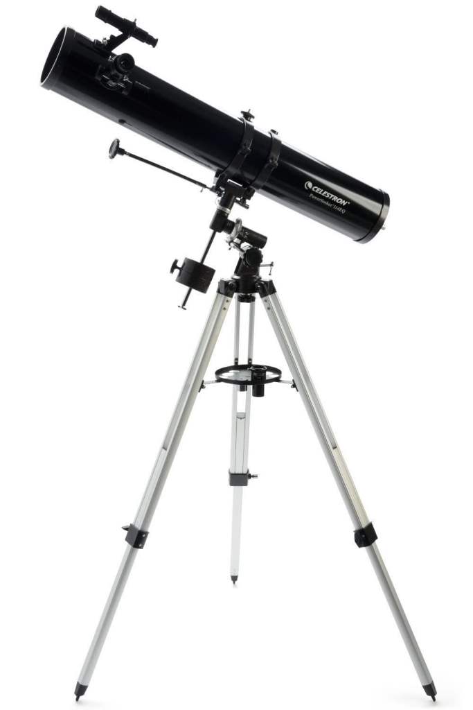 Celestron PowerSeeker 114 Reflector Telescope with Adjustable Tripod