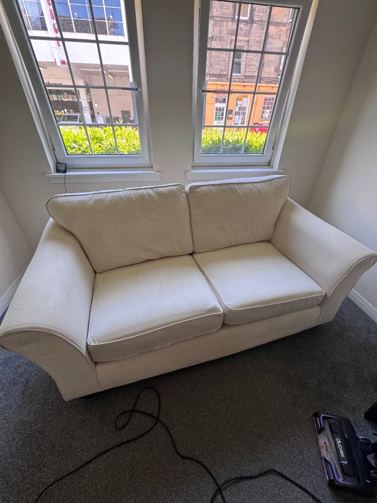 *FREE NEED GONE TOMORROW 25th* Cream M&S Abbey Sofa