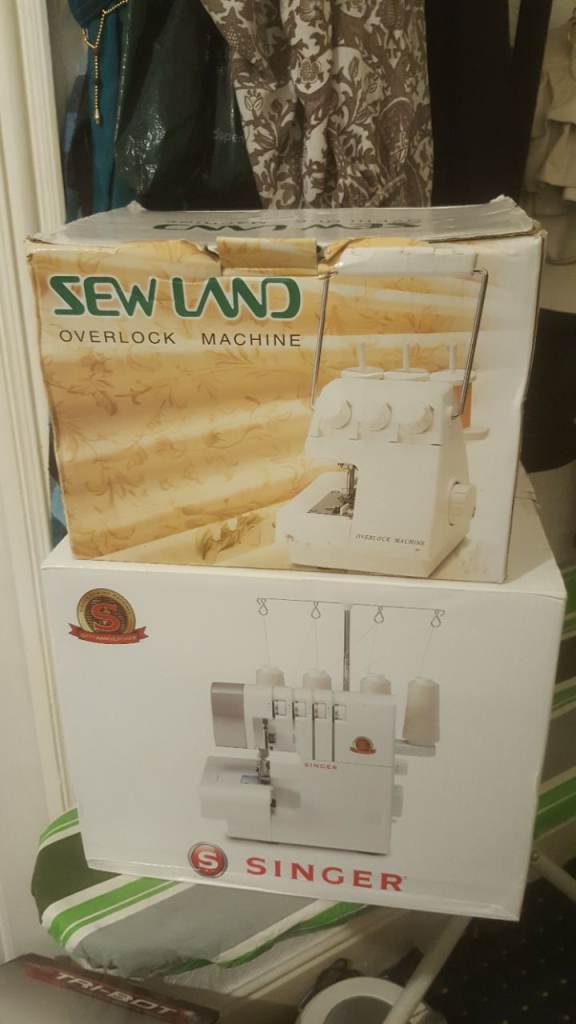 2 new overlocking machines
