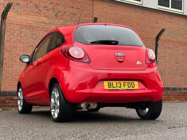 2013 Ford Ka 1.2 Zetec 3dr [Start Stop] HATCHBACK PETROL Manual