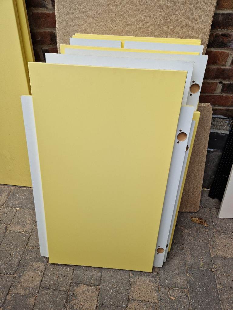 Kitchen Cabinet Cupboard Doors Yellow
