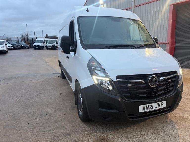 2021 Vauxhall Movano 2.3 Turbo D 135ps H2 Workshop Van PANEL VAN Diesel Manual