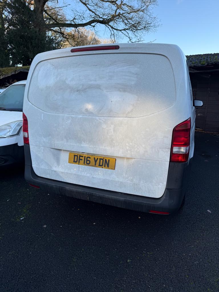 2016 Mercedes-Benz Vito 111CDI Van PANEL VAN Diesel Manual