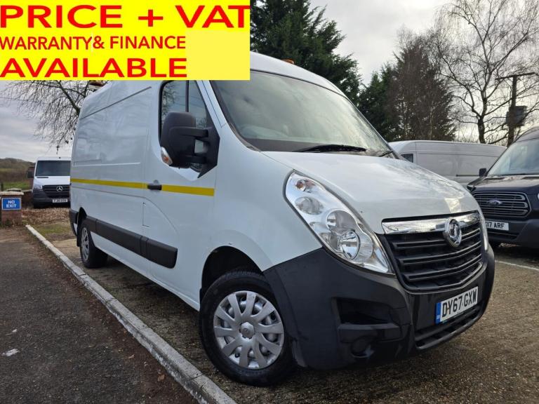 2018 Vauxhall Movano 2.3 CDTI L2 MWB Van 130ps PANEL VAN Diesel Manual