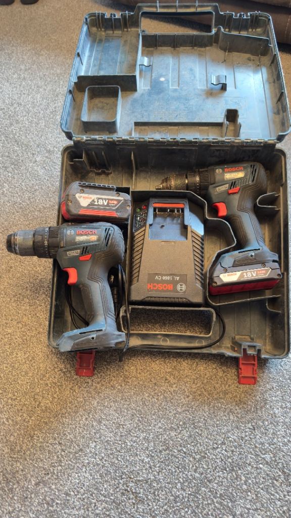 Bosch 18v Drills & Batteries 