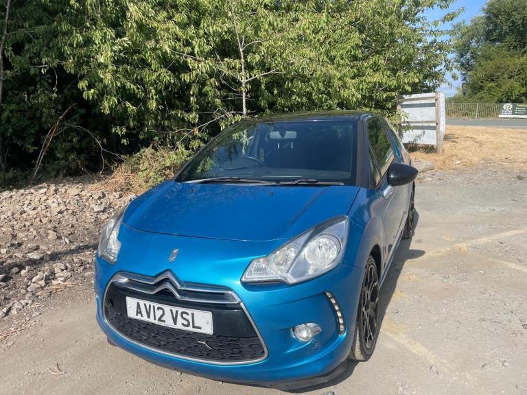 CITROEN DS3 1.6 E-HDI 12 REG BLUE 5 DOOR MOT OCTOBER 12TH 2026 TAX £20 LOW INSURANCE 70+MPG