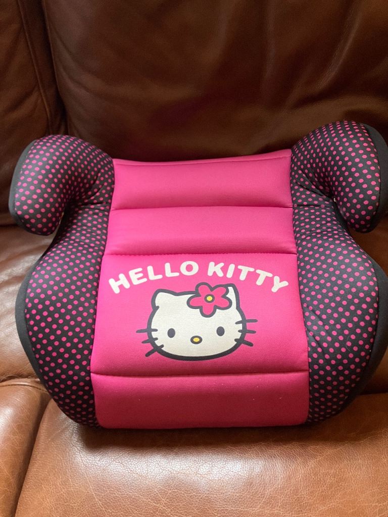 Hello Kitty child car booster seat 