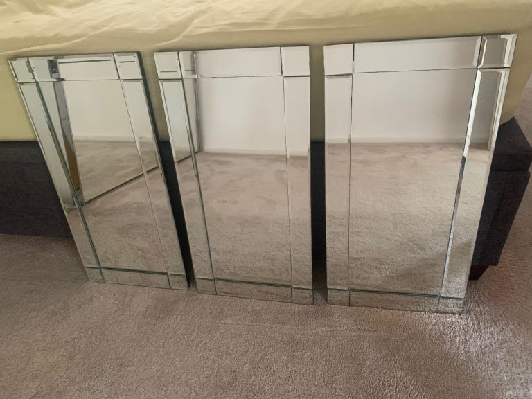 Next set of three Mirrors - Good Condition