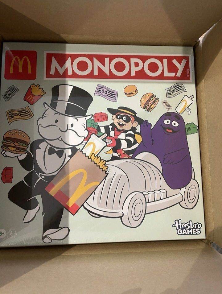 McDonald’s Limited Edition 2025 Monopoly Board Game Brand New Sealed Rare UK