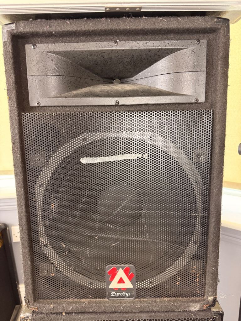 Peavey Eurosys 700W Passive PA Speakers – Pair