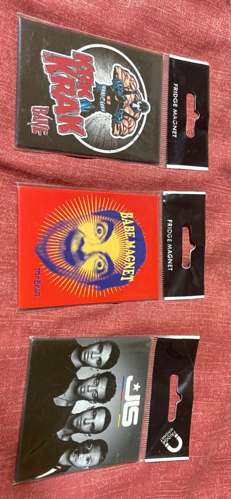 New Fridge Magnets - JLS, Bane, and Babe Magnet